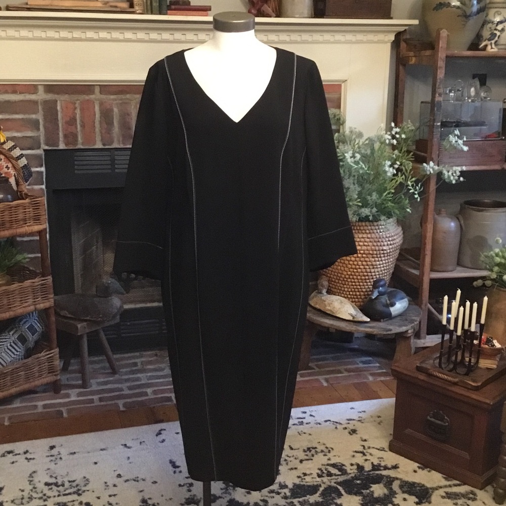 Elegant Marina Rinaldi Black Dress